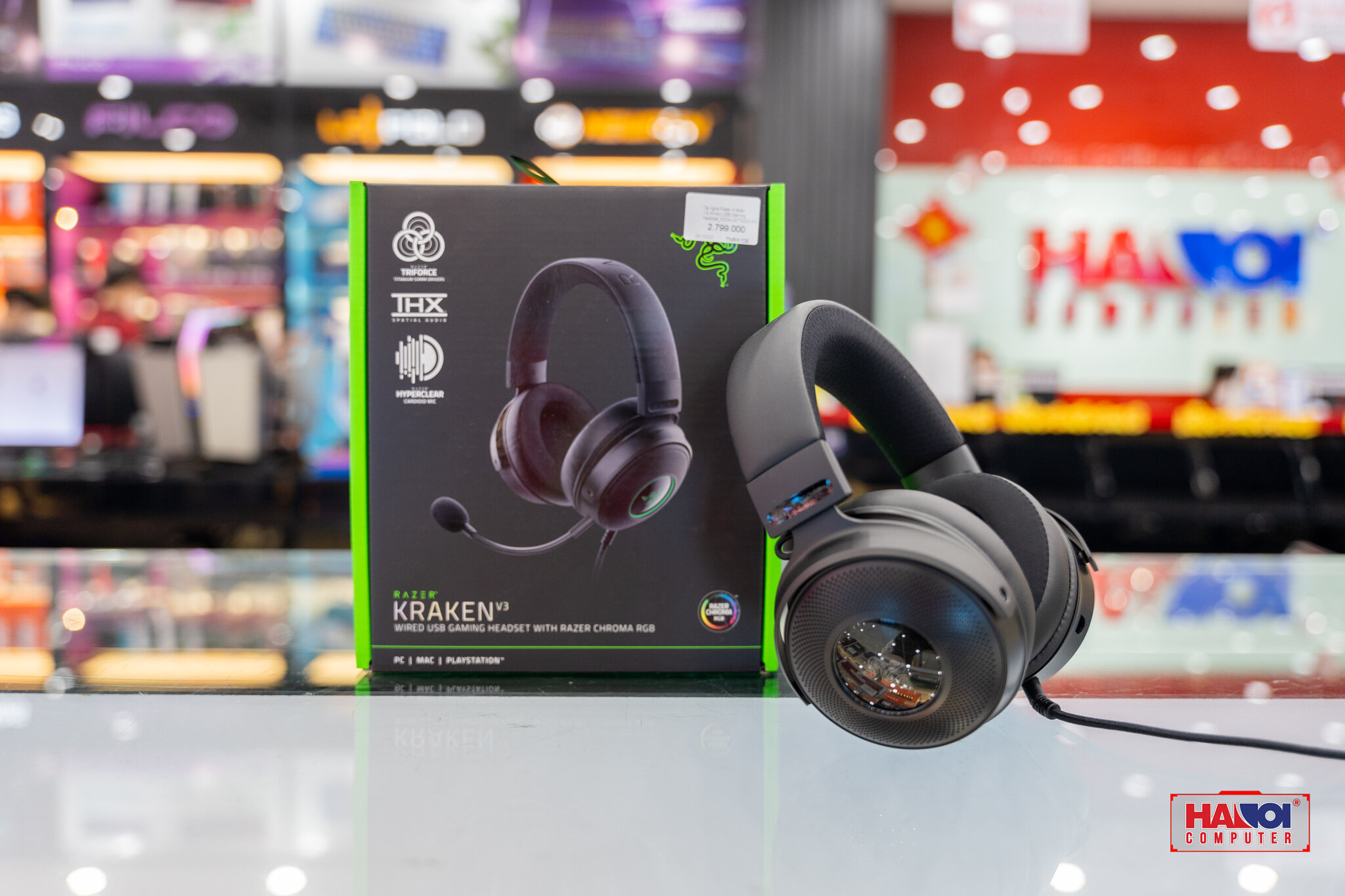 Tai nghe Razer Kraken V3-Wired USB Gaming Headset