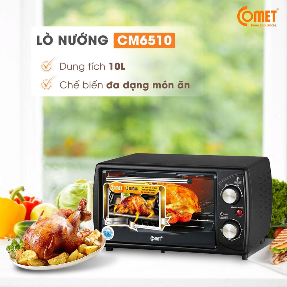Lò nướng Comet CM6510 dung tích 10 lít