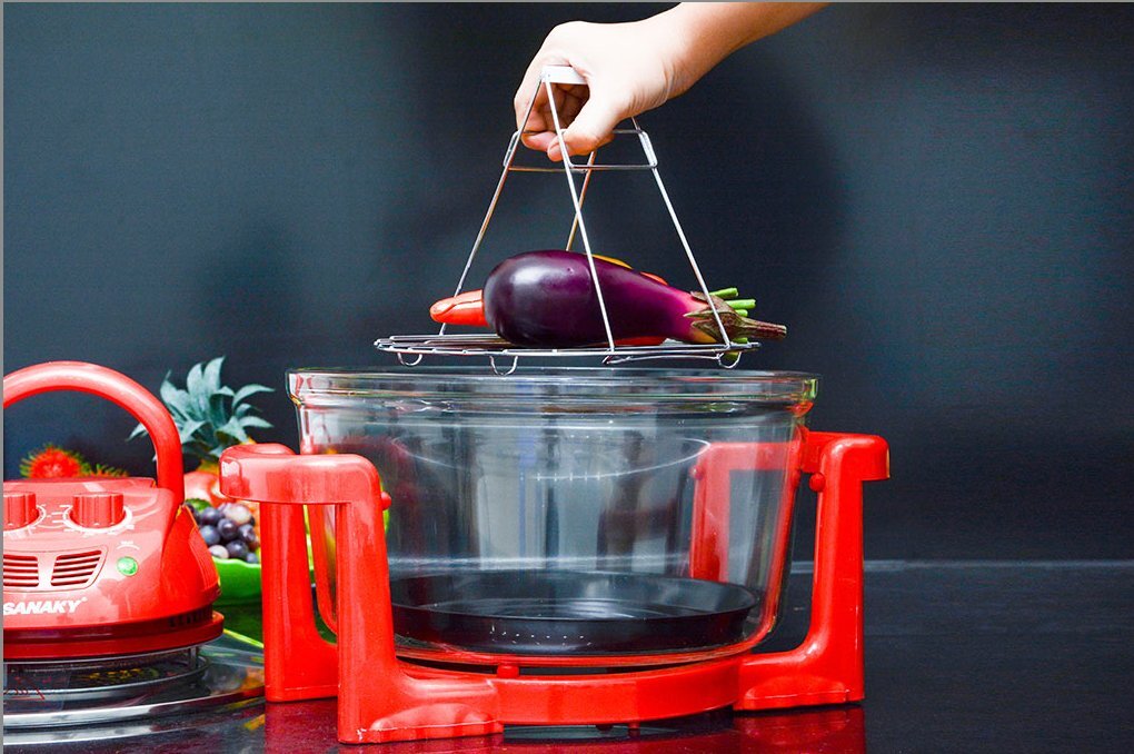 Lò nướng thủy tinh Sanaky VH 158T/D - 15 lít