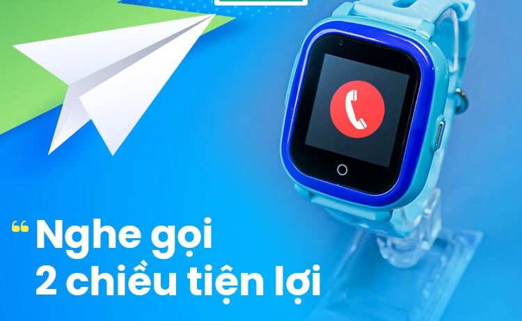 Hỗ trợ nghe gọi 2 chiều như điện thoại thông minh