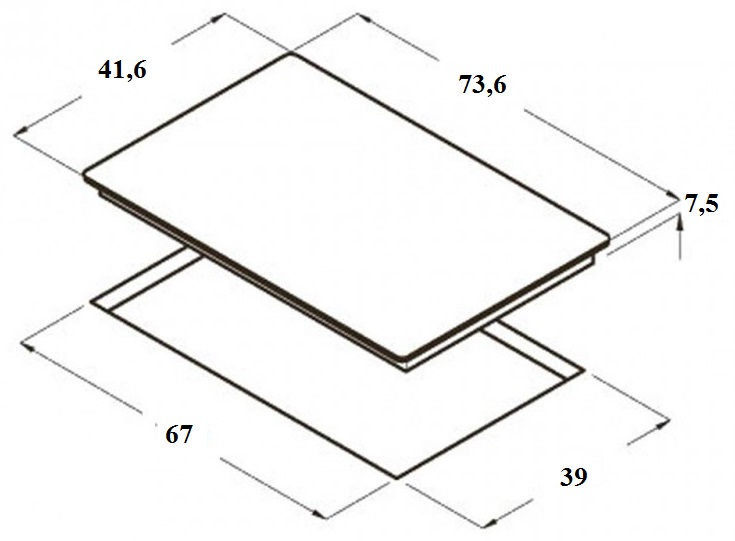 Bếp đôi Bomann từ - hồng ngoại nhập khẩu Đức EBK-DT05 3800 W Bếp đôi Bomann từ - hồng ngoại nhập khẩu Đức EBK-DT05 3800 W