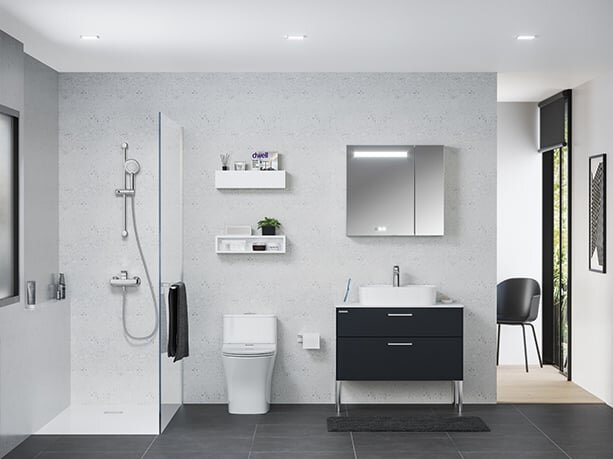 lắp đặt sen cây phun mưa American Standard Signature WF-1772 Vòi sen cây American Standard