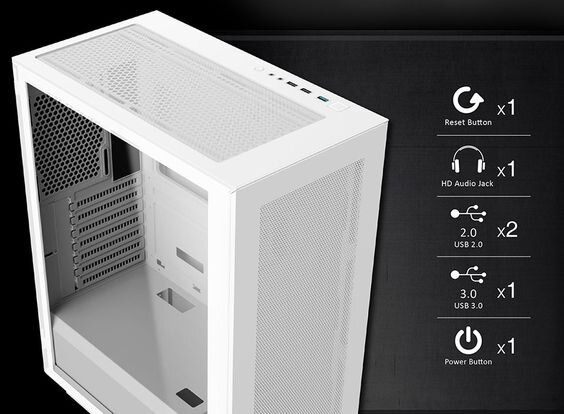 Vỏ Case Xigmatek LUX E Arctic 3FX (Ảnh 2)