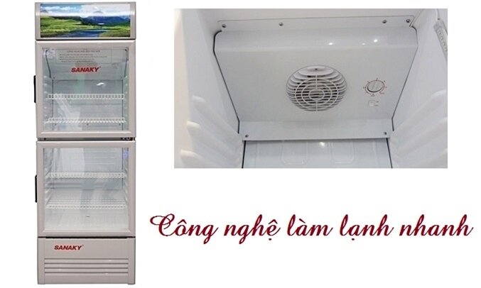 Tủ mát Sanaky 258L VH - 258K Tủ mát Sanaky 258L VH - 258K