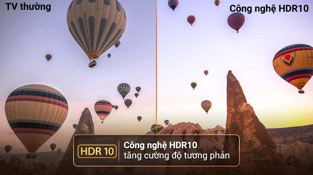 Google Tivi Aqua tăng cường độ sáng cho hình ảnh Google Tivi Aqua