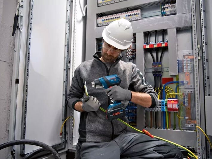 Máy thổi hơi nóng Bosch GHG 18V-50 (06012A6580) Máy thổi hơi nóng Bosch GHG 18V-50 (06012A6580)