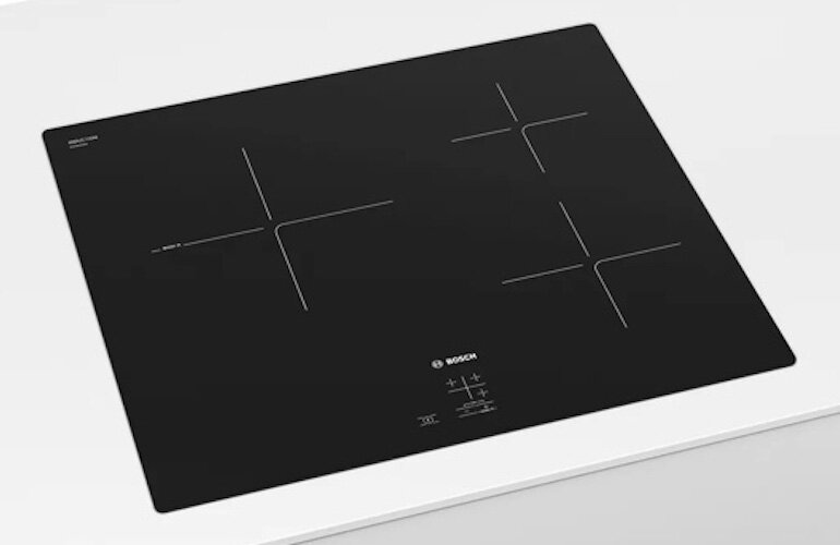 Bếp từ Bosch PUC61KAA5E gồm 3 bếp nấu rộng rãi