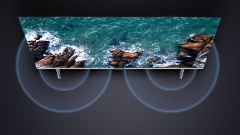 Smart Tivi Coocaa 50S3U Pro 4K 50 inch 4 Âm thanh phong phú với công nghệ tái tạo đa chiều (Ảnh: Điện máy Tín Phát).