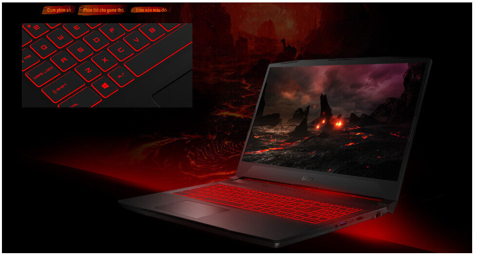 Laptop MSI Gaming Katana GF66 12UDK-684VN 