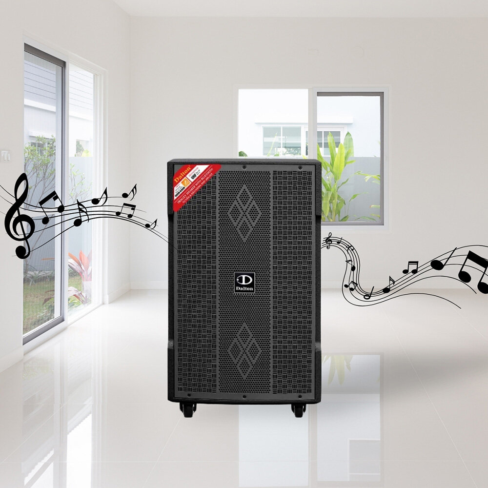 Loa kéo Dalton DA-112XP trình diễn âm thanh mạnh mẽ nhờ công suất lên đến 500W