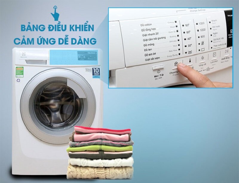 Máy giặt Electrolux 8 kg EWF12843 Máy giặt Electrolux 8 kg EWF12843