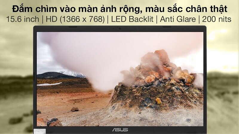 Chất lượng hiển thị tươi sáng, rõ nét.