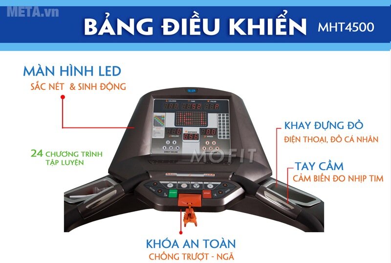 Máy chạy bộ điện cỡ lớn 4500