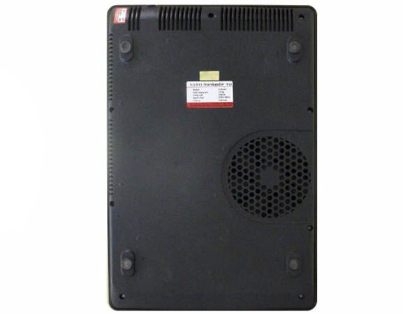 Bếp từ đơn Sato BT022 có đáy nhựa ABS bền chắc Bếp từ đơn Sato BT022