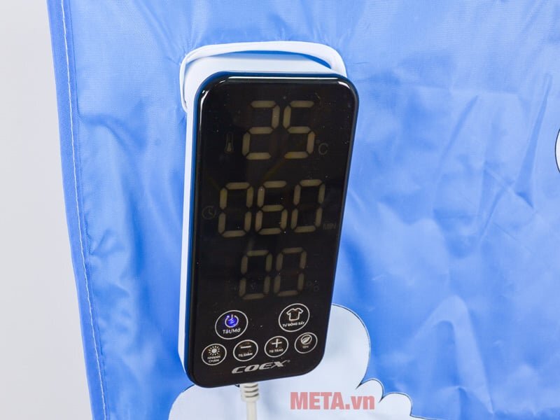 Máy sấy quần áo Coex CD-6109 có chế độ Anion giúp diệt vi khuẩn có hại trên quần áo