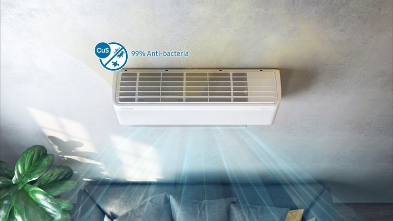 Điều hòa Samsung Inverter 24000 BTU 1 chiều AR24CYFCAWKNSV gas R-32 5 Điều hòa Samsung Inverter 24000 BTU 1 Chiều AR24CYFCAWKNSV lọc không khí sạch