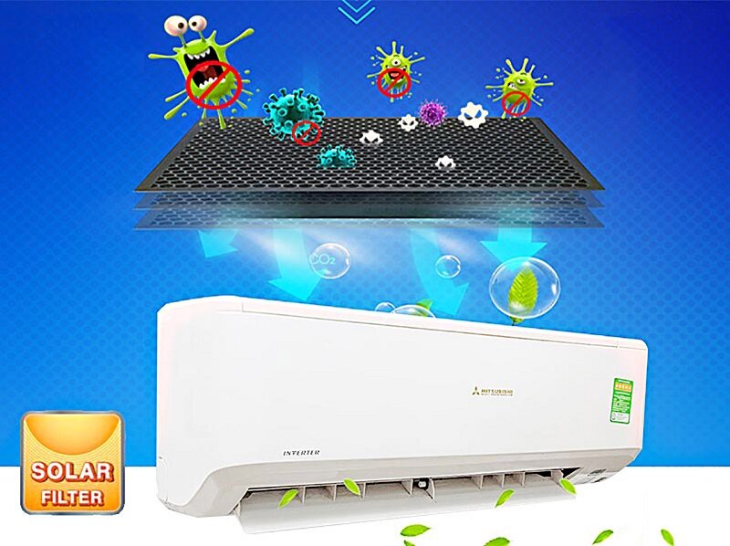 Điều hòa Mitsubishi Heavy 12000 BTU 2 chiều Inverter SRK/SRC35ZSPS-S5