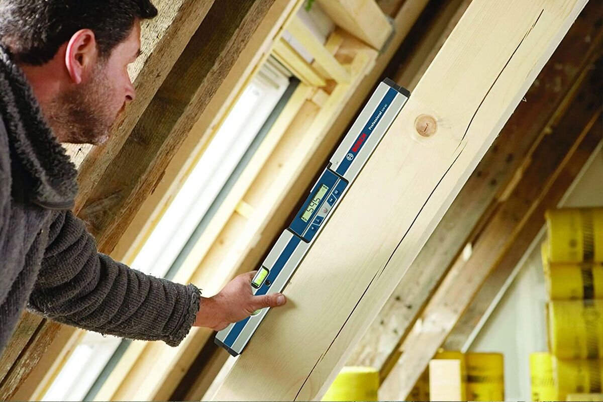 Thước đo độ nghiêng kỹ thuật số Bosch GIM 60