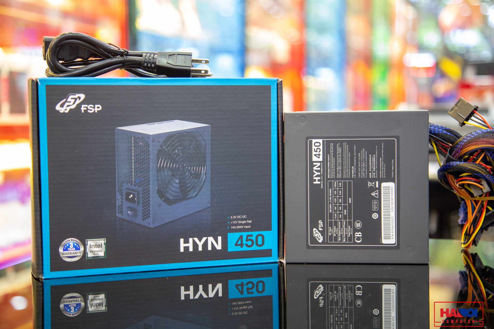 Nguồn FSP Power Supply HYN Series HYN450ATX Active PFC (Màu Đen) GIỚI THIỆU