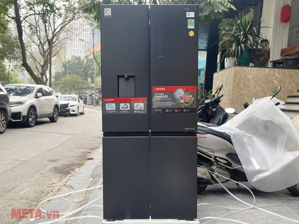 Tủ lạnh thông minh Toshiba GR-RF675WI-PMV(06)-MG