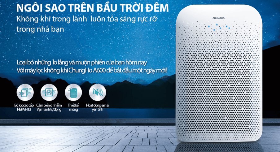 Máy lọc không khí ChungHo A600 (GAP-15H5150)