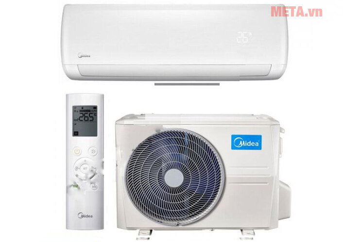 Điều hòa 2 chiều Midea MSMA-10HRN1 10.000BTU