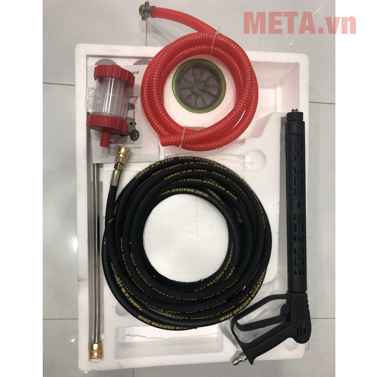 Máy phun xịt rửa xe cao áp Tiger UV-3200 5.5KW