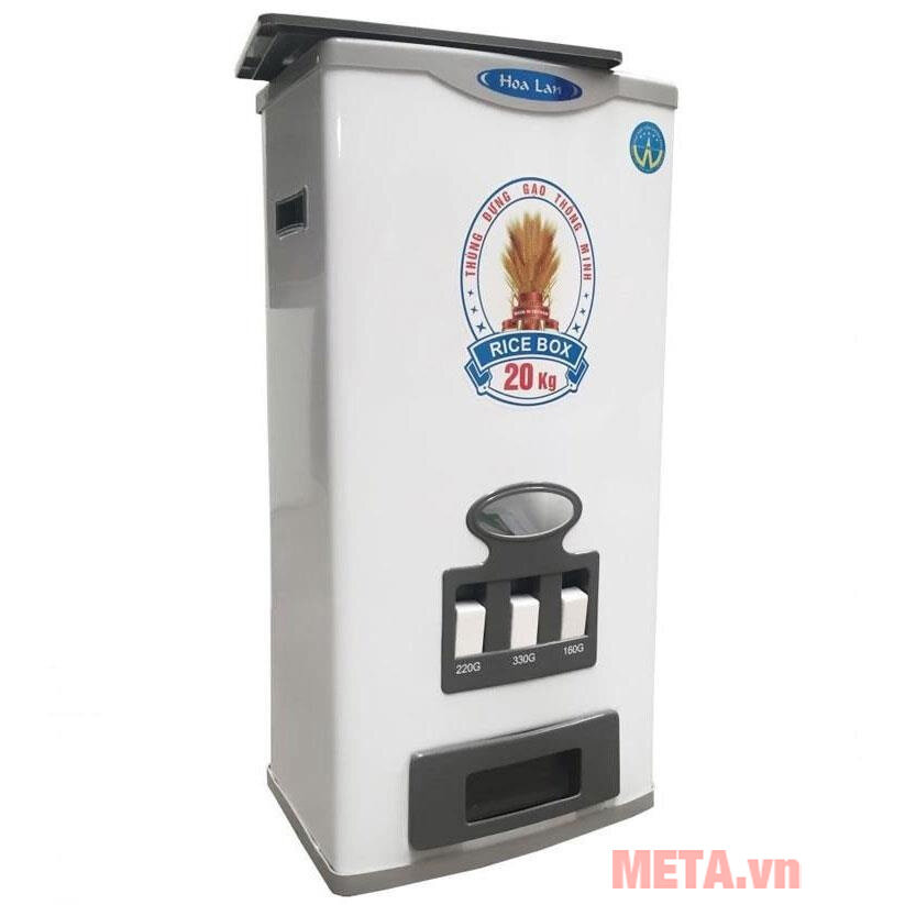 Thùng gạo thông minh Hoa Lan HL-20 (20kg)