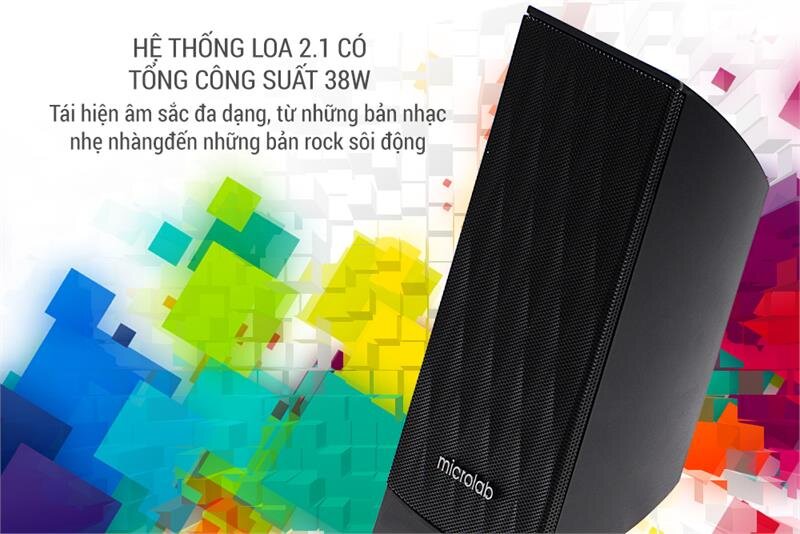 Loa máy tính Microlab M300BT/2.1 (USB, thẻ nhớ, FM, Bluetooth) Loa máy tính Microlab M300BT/2.1 (USB, thẻ nhớ, FM, Bluetooth)