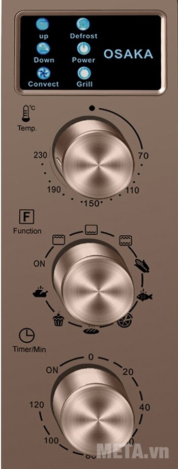 Lò nướng thùng Osaka TO-55LB 55 lít