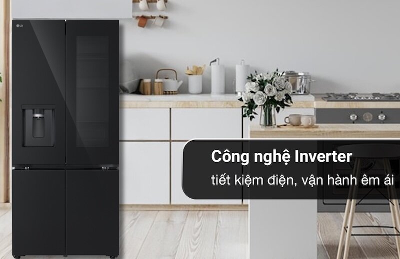 Tủ lạnh LG LFD61BLGAI được trang bị công nghệ Linear Inverter tiên tiến
