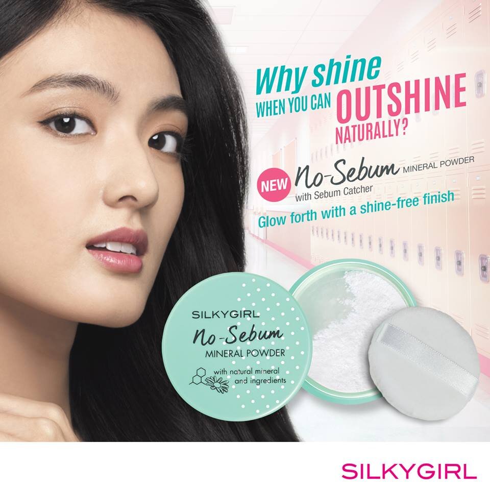 Phấn Phủ Khoáng Silkygirl No-Sebum Mineral Powder 5g
