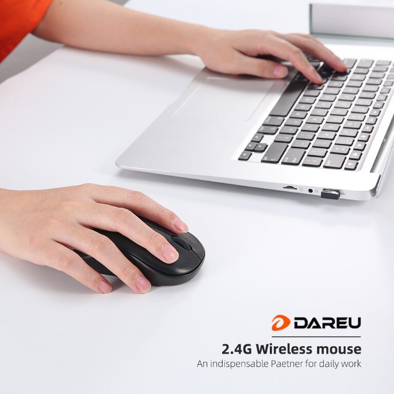 Chuột không dây Dareu LM106G White 5