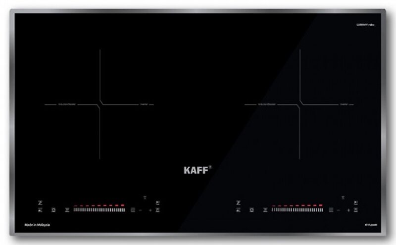 Bếp từ Kaff KF-FL666II sở hữu thiết kế sang trọng với mặt kính đen bóng thời thượng