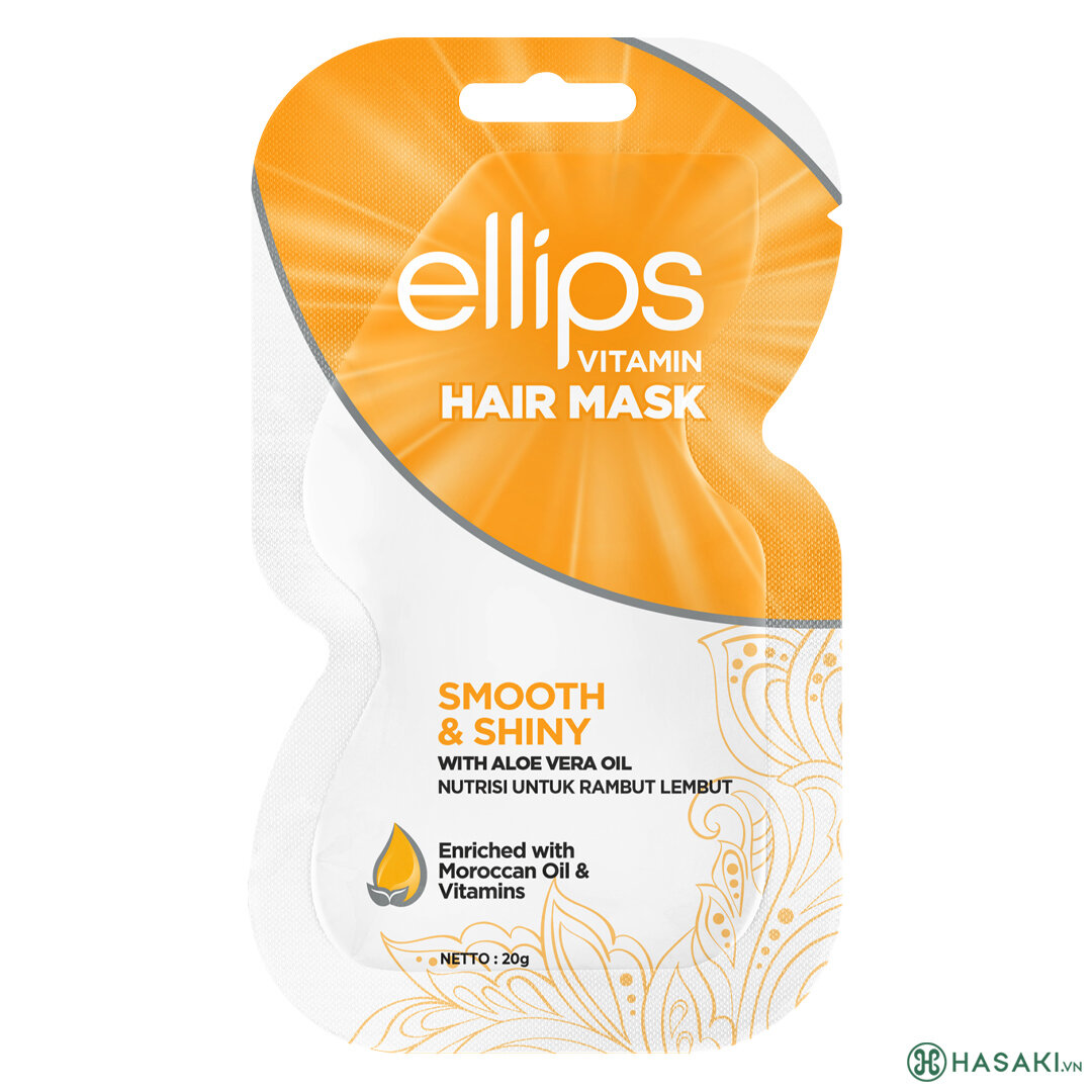 Mua Kem Ủ Tóc Ellips Hair Mask Smooth & Shiny Mềm Mượt Óng Ả tại Hasaki