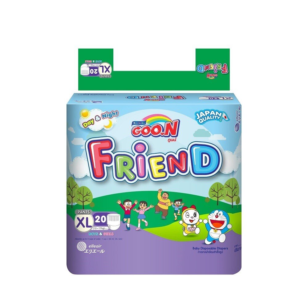  Bỉm - Tã quần Goon Friend size XL - 20 miếng (cho bé 12 - 17kg)