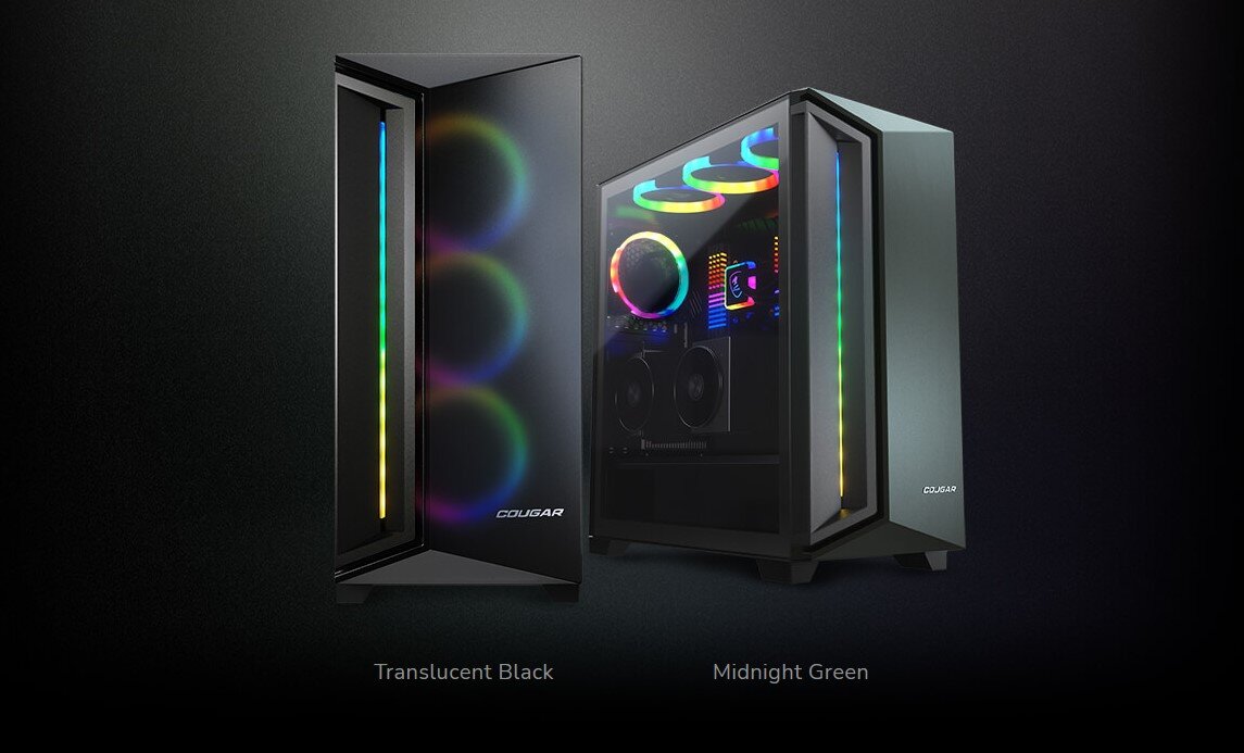 Vỏ Case Cougar DarkBlader X7 Midnight Green