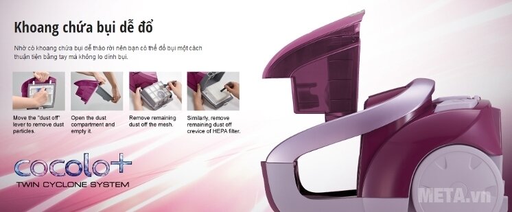 Máy hút bụi Panasonic MC-CL453RN46
