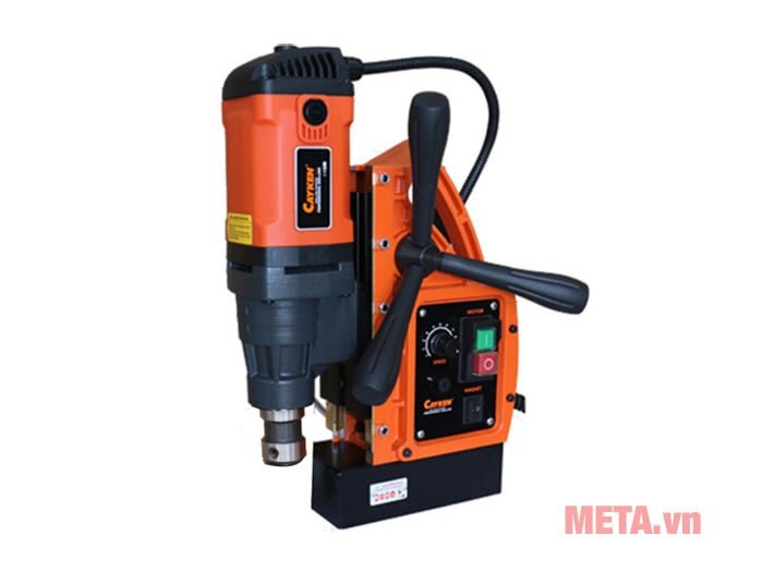 Máy khoan từ dùng được mũi khoan từ và mũi khoan xoắn Máy khoan từ