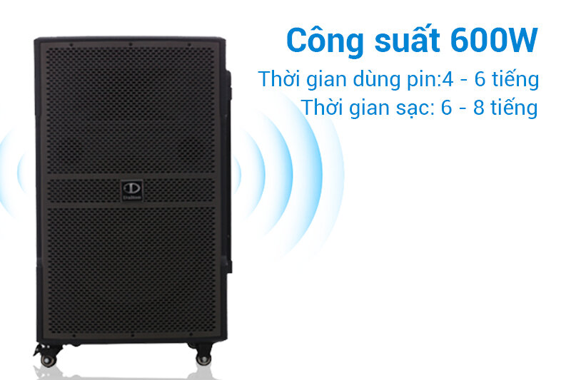 Loa kéo karaoke 600 W Dalton TS-15G600 Loa kéo karaoke 600 W Dalton TS-15G600