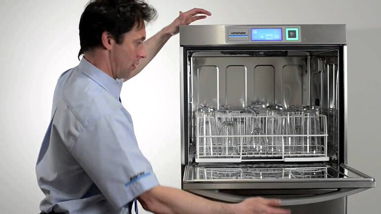 Máy rửa chén/ly quầy bar Winterhalter UC-L