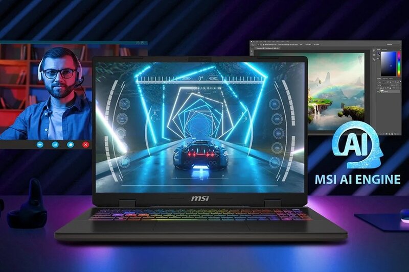 MSI Sword 16 HX B14VFKG-460VN được trang bị hai loa công suất 2W