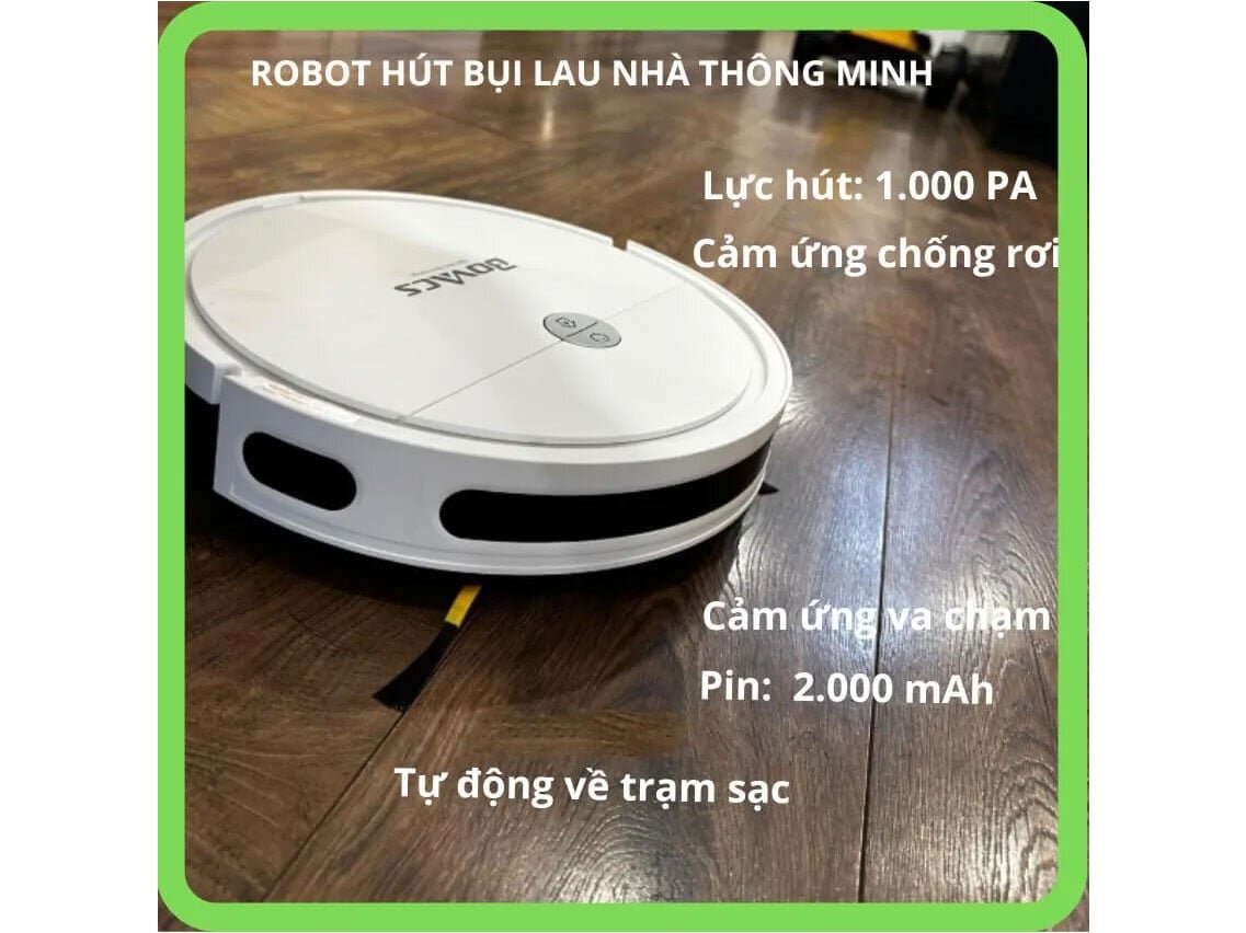 Robot hút bụi lau nhà 