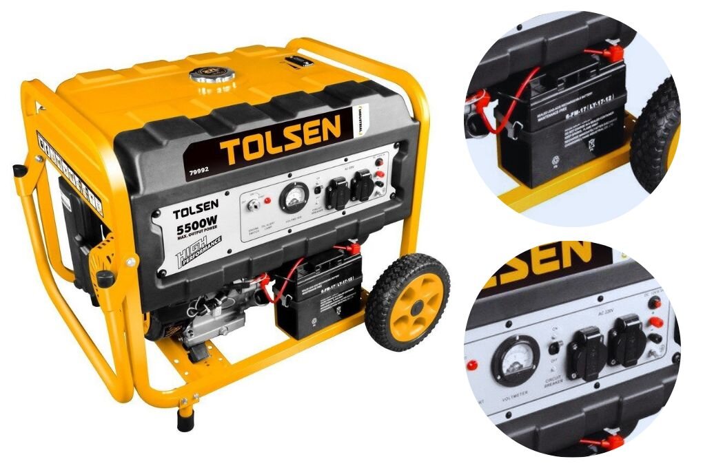 Máy phát điện chạy xăng Tolsen 79992 