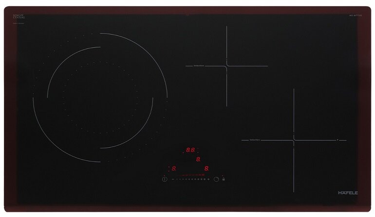 Bếp từ hồng ngoại âm 3 vùng nấu Hafele HC-M773D 536.61.705
