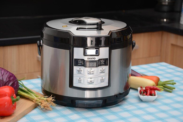 Nồi áp suất điện Sanyo ECJ-JH9065D 5.0 lít Nồi áp suất điện Sanyo ECJ-JH9065D 5.0 lít