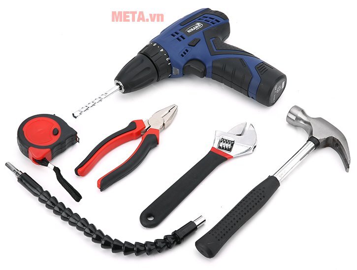 Bộ máy khoan vặn vít không dây Nikawa NK-F91B