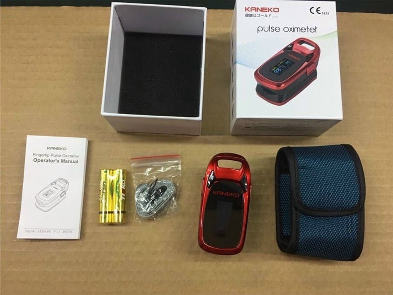 Hình ảnh máy đo nồng độ oxy trong máu và nhịp tim Kaneko SPO2 A320 Hình ảnh máy đo nồng độ oxy trong máu và nhịp tim Kaneko SPO2 A320