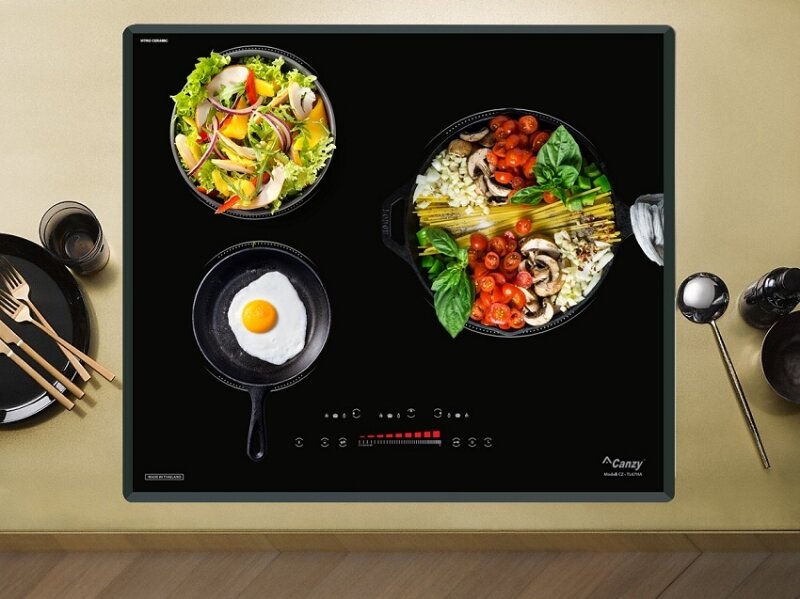 Bếp từ âm 3 vùng nấu Canzy CZ-TL67HA