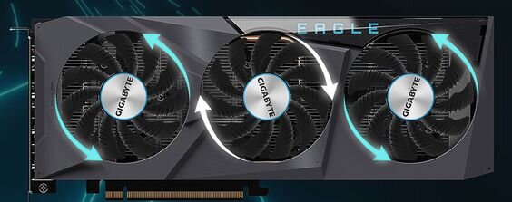 Gigabyte Radeon RX 6600 EAGLE 8G (Ảnh 3)
